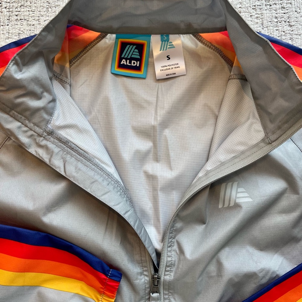 ALDI Gear windbreaker Small S new without tags jacket raincoat NWOT - Picture 6 of 14